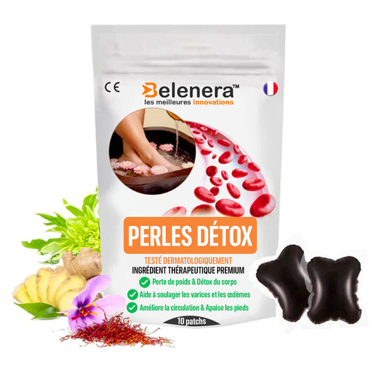 Belenera™ Perles Détoxifiantes aux Herbes pour Bain de Pieds
