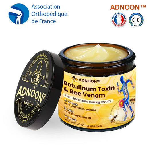 ADNOON™ Crème Antidouleur et Réparatrice aux Toxines Botuliques & Venin d'Abeille