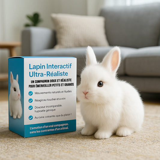 🐇 Belenera - Mon jouet lapin réaliste