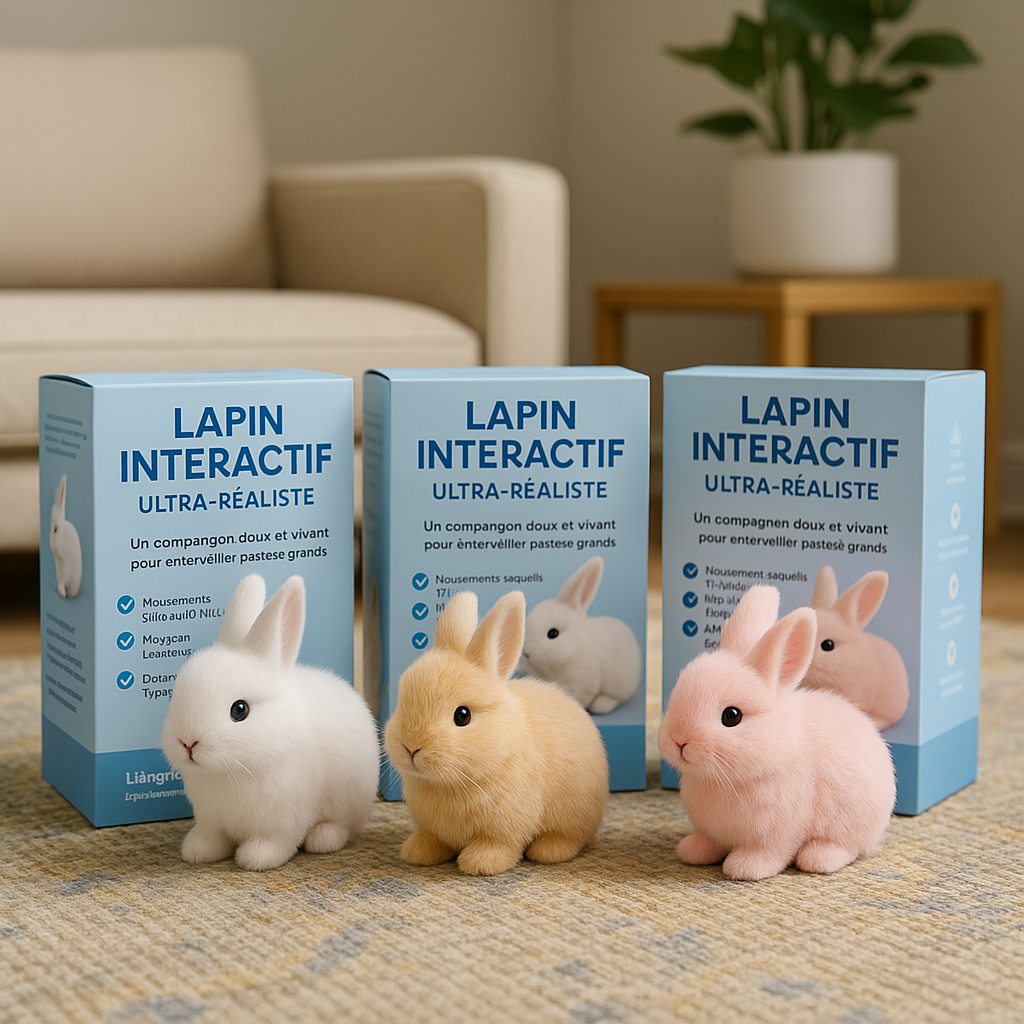 🐇 Belenera - Mon jouet lapin réaliste